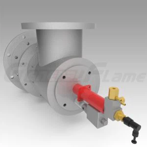 Quemador de baja emisión de NOx a gas de alto horno