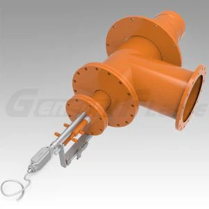 Tratamiento de residuos sólidos quemador de horno rotatorio